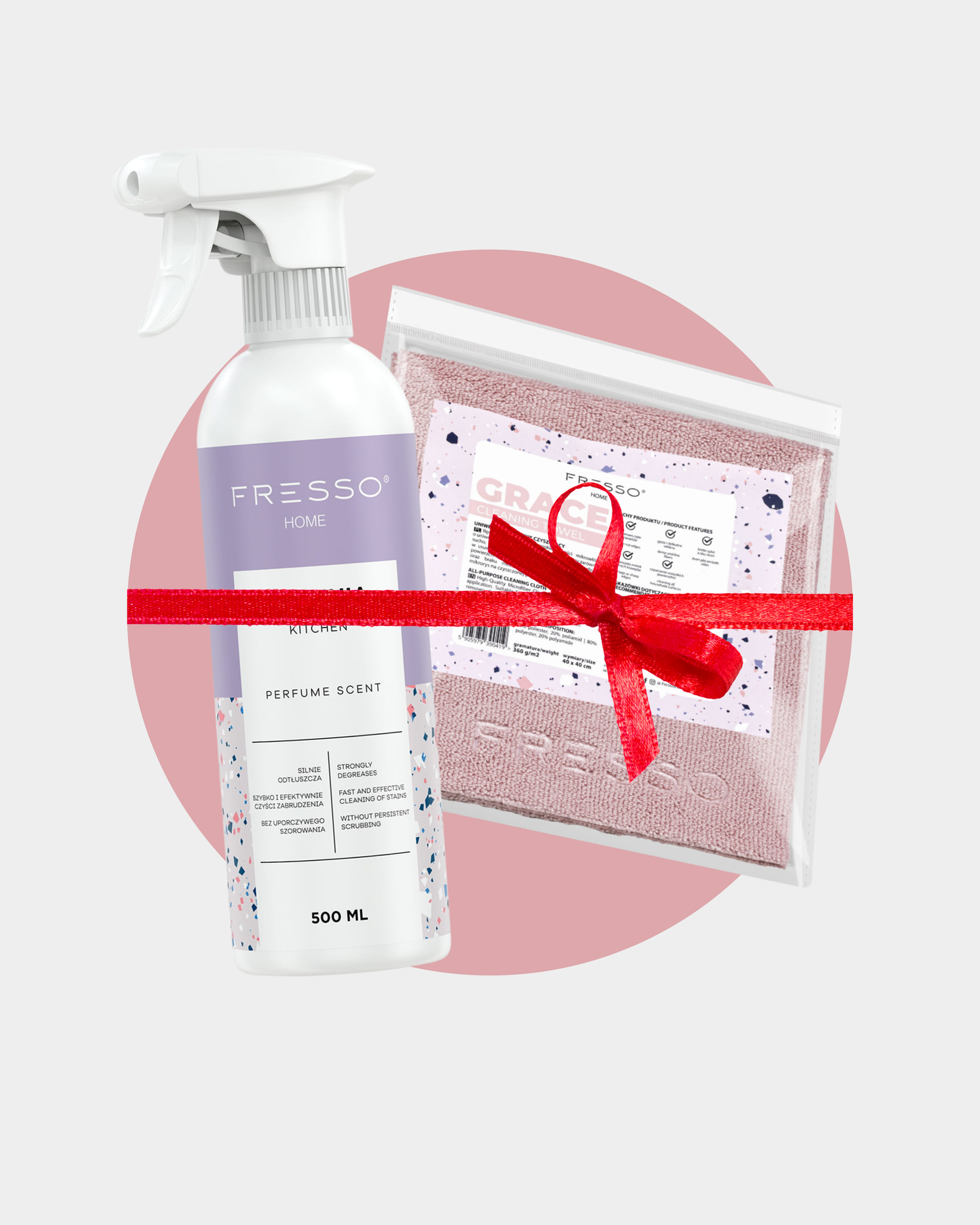 Kit Produto Limpeza Cozinha + Pano Grace Oferta